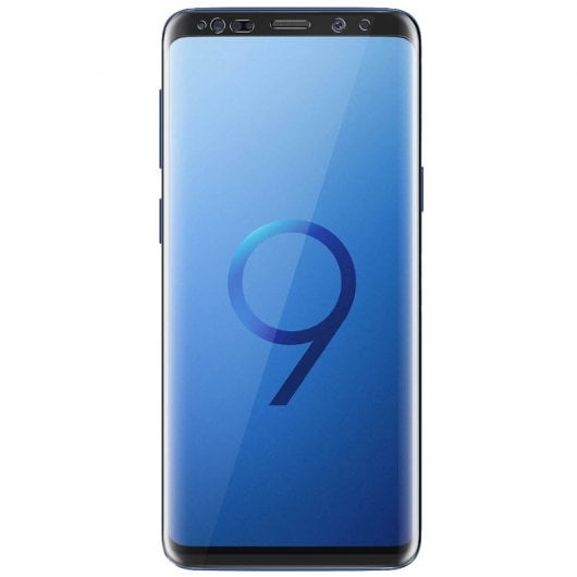 Avizar Protector de Cristal Templado 5D con Bordes Curvos para Samsung Galaxy S9