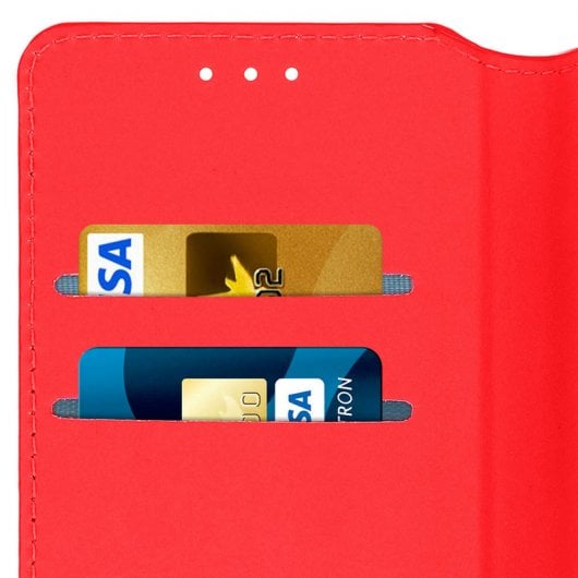 Avizar Funda Libro Roja para Sony Xperia XZ2 Compact
