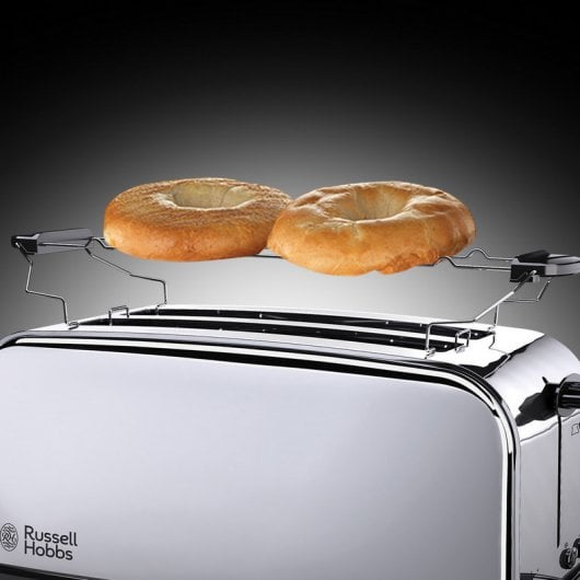Russell Hobbs Victory 23522-56 Tostadora 2 Ranuras Largas 1600W Acero Inoxidable