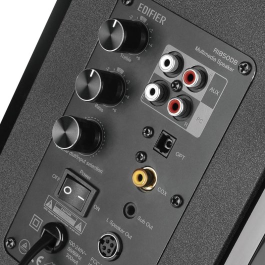 Edifier R1850DB Altavoces 2.0 Bluetooth Negro