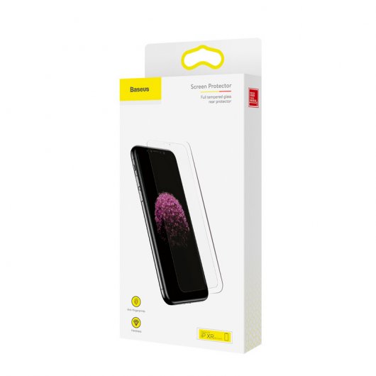 Baseus Protector Cristal Templado 0.3mm para iPhone XR