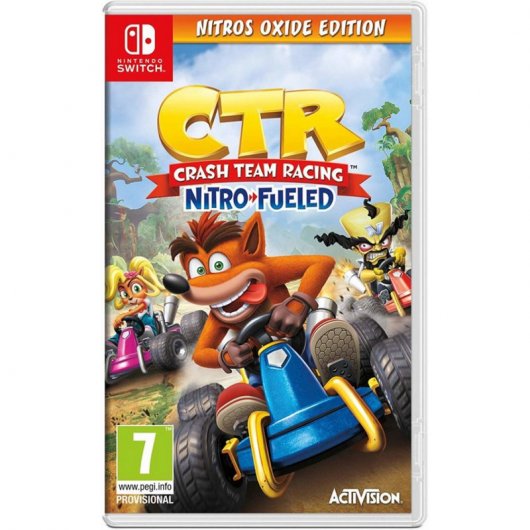 Crash Team Racing Nitro Fueled Ed. Nitros Oxide Nintendo Switch