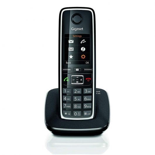 Gigaset C530 Teléfono Dect Negro