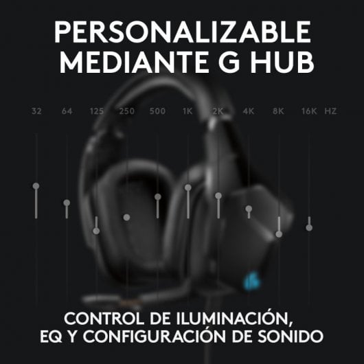 Logitech G635 Auriculares Gaming LightSync 7.1