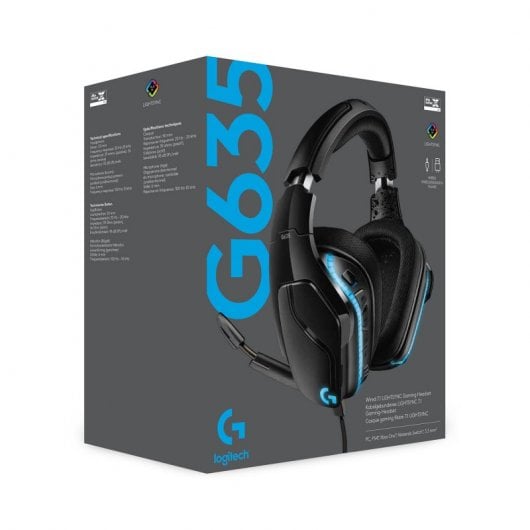 Cuffie da gioco Logitech G635 LightSync 7.1