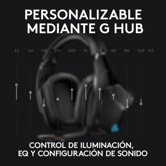 Logitech G935 Auriculares Gaming Inalámbricos LightSync 7.1