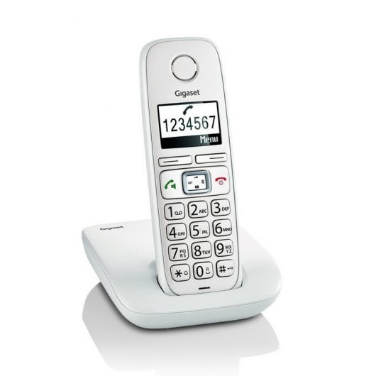 Gigaset E260 Teléfono Dect Teclas Grandes Blanco