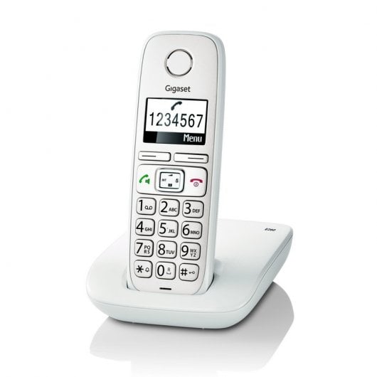 Gigaset E260 Teléfono Dect Teclas Grandes Blanco