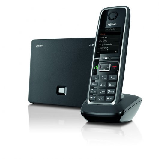 Gigaset C530IP Teléfono VoIP Negro