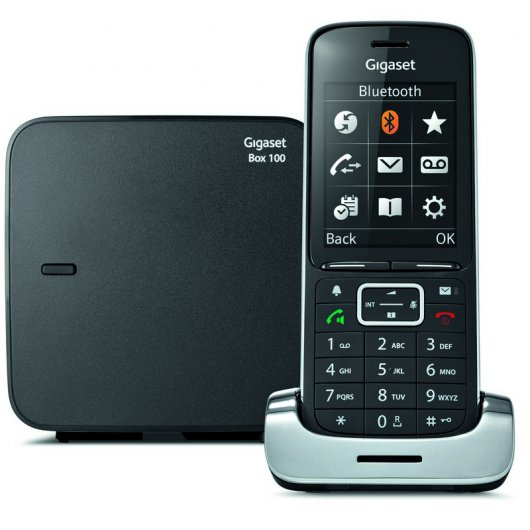 Gigaset SL450 Teléfono Dect + Manos Libres Bluetooth Negro