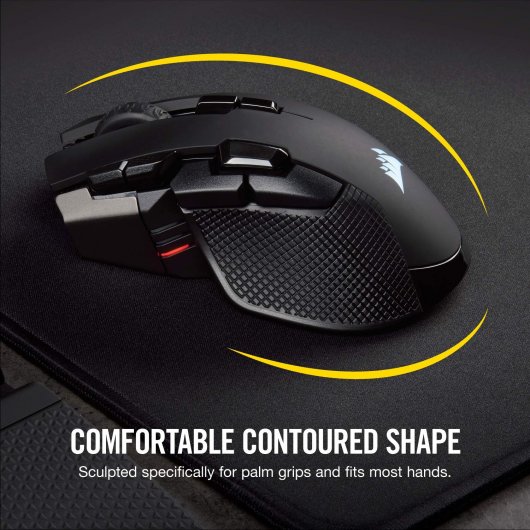 Mouse da gioco wireless Corsair Ironclaw RGB 18000 DPI