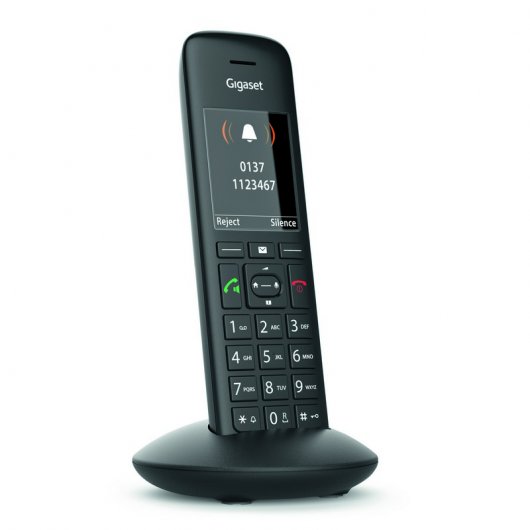 Gigaset C570 HX Teléfono Supletorio Negro