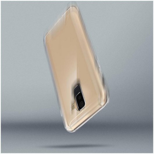 Avizar Funda Colección Cristal Transparente para Samsung Galaxy A6 Plus