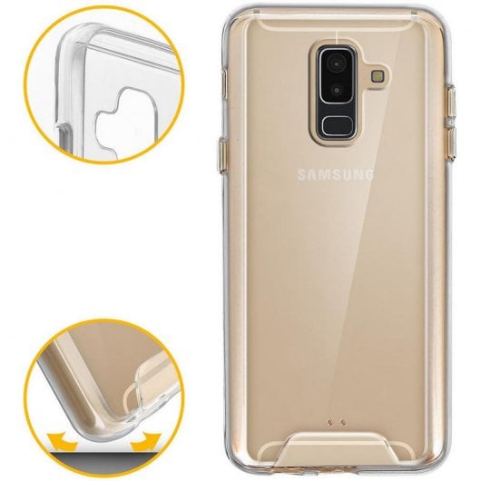 Avizar Funda Colección Cristal Transparente para Samsung Galaxy A6