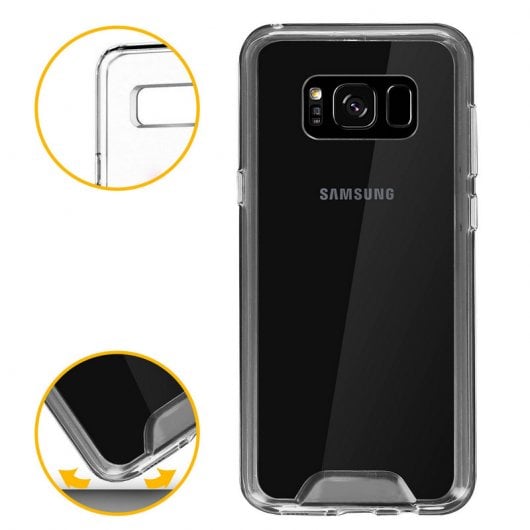 Étui Avizar Crystal Collection Transparent pour Samsung Galaxy S8 Plus