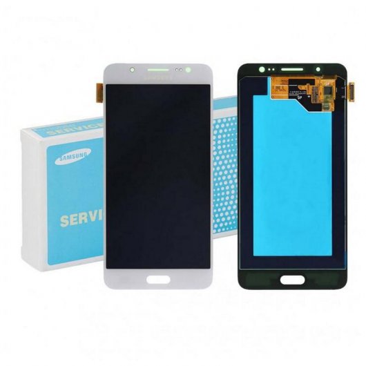 Samsung Repuesto Pantalla LCD/Táctil Original Blanco para Samsung Galaxy J5 2016