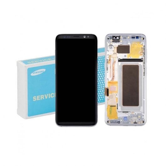 Samsung Repuesto Pantalla LCD/Táctil Original Plateado para Samsung Galaxy S8 G950