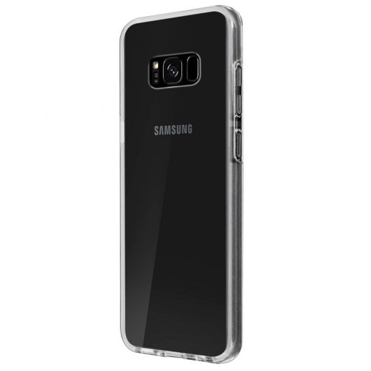 Avizar Doppelte transparente Silikonhülle für Samsung Galaxy S8