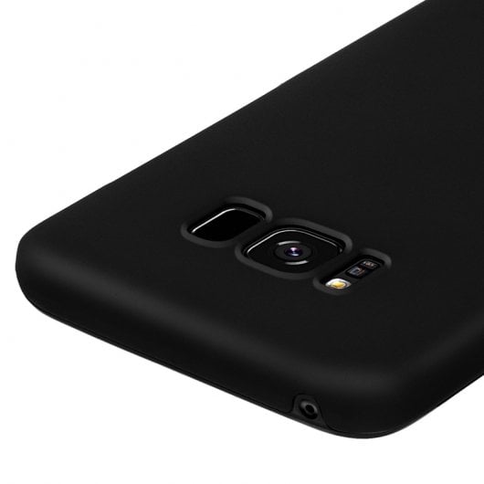 Avizar Double Black Silikonhülle für Samsung Galaxy S8 Plus