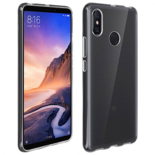 Avizar Funda de Silicona Transparente para Xiaomi Mi Max 3