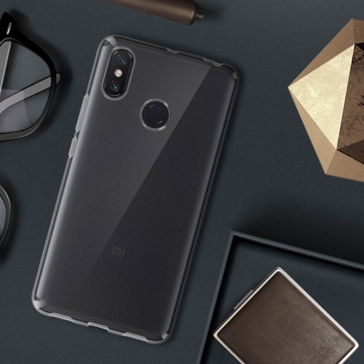 Avizar Funda de Silicona Transparente para Xiaomi Mi Max 3