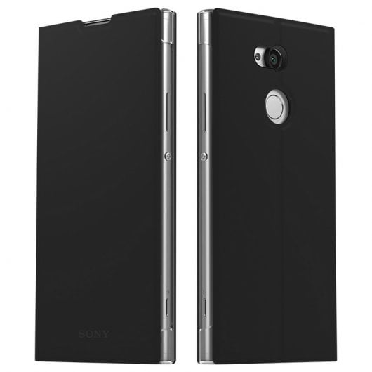 Sony Style Cover Funda libro Negra para Sony Xperia XA2