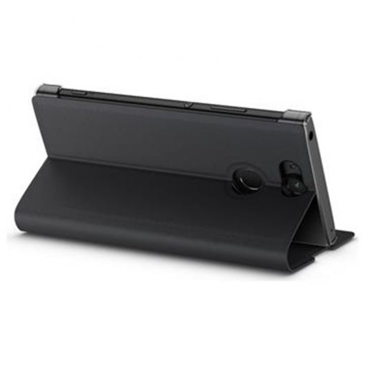 Sony Style Cover Funda libro Negra para Sony Xperia XA2 Ultra