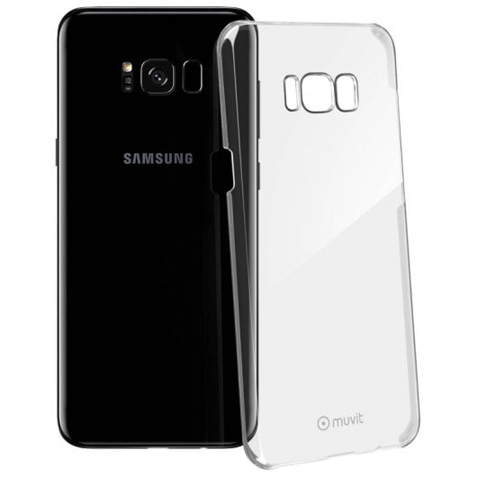 Muvit Crystal Case Funda Rígida Transparente para Samsung Galaxy S8