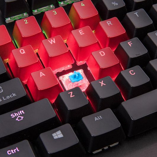 Thermaltake Level 20 RGB Black Teclado Mecánico Gaming Cherry MX Blue