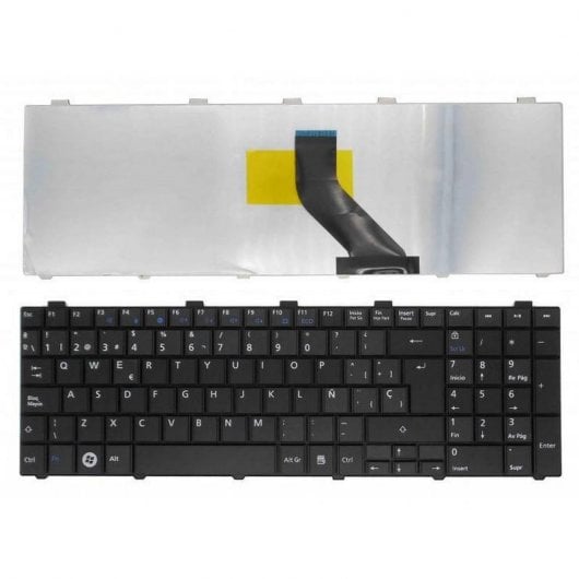 Teclado para Portátil Fujitsu Lifebook A530/AH530/AH531/NH751 Negro
