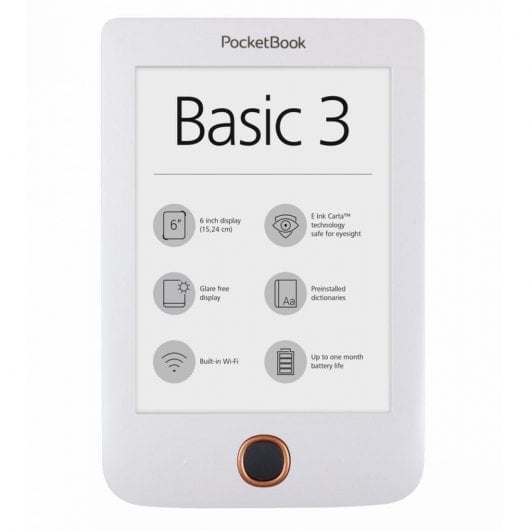 PocketBook Basic 3 eReader 6" 8GB Wifi Blanco