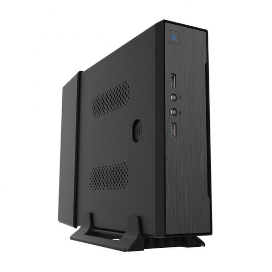 CoolBox IPC-2 Mini-ITX Nero + Alimentatore da 60 W