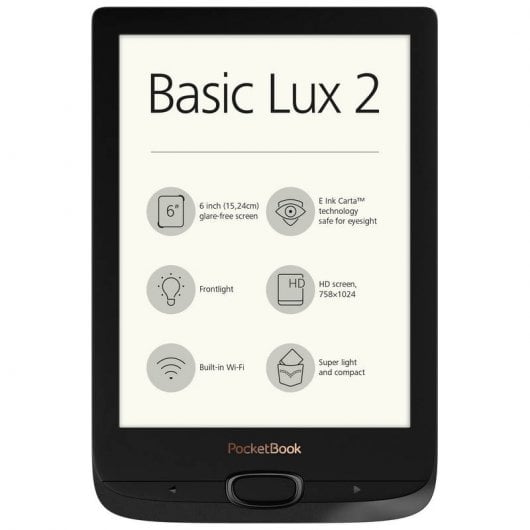 PocketBook Basic Lux 2 eReader 6" 8GB Negro