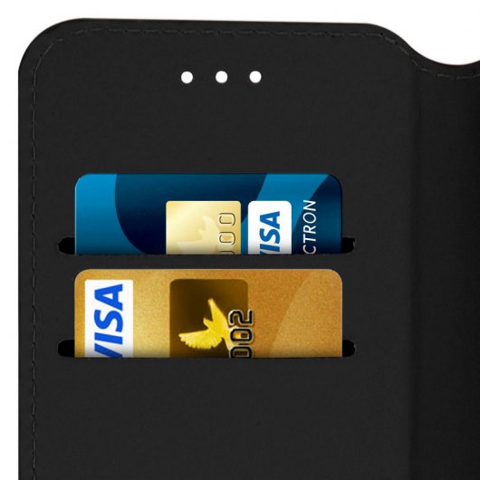 Avizar Funda Libro Negra para Xiaomi Redmi 5A