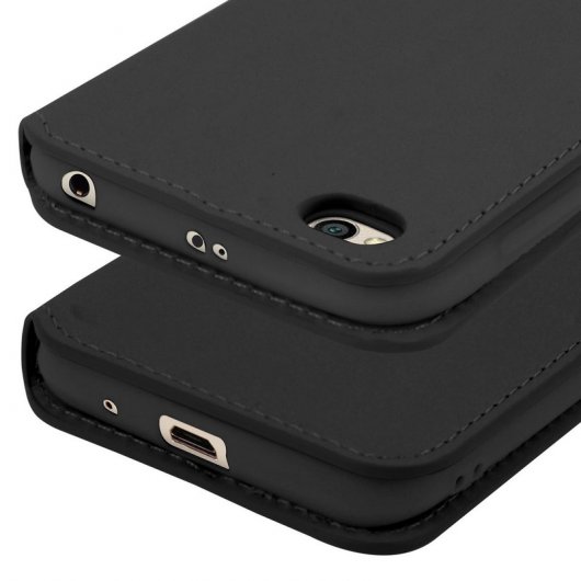 Avizar Funda Libro Negra para Xiaomi Redmi 5A