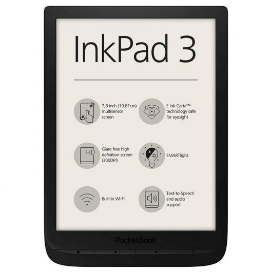 PocketBook InkPad 3 eReader 7.8" 8GB Negro