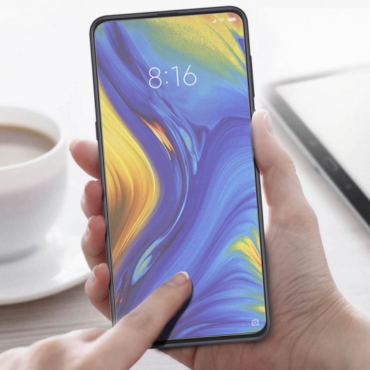 Pellicola protettiva in vetro temperato Avizar per Xiaomi Mi Mix 3