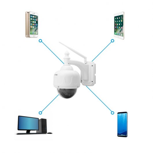 Unotec Cámara WiFi HD Cautium OD16 + Tarjeta MicroSD 16GB