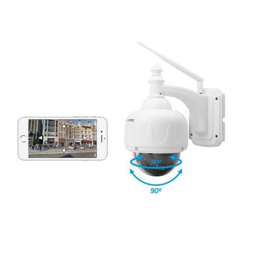 Unotec Cámara WiFi HD Cautium OD16 + Tarjeta MicroSD 16GB