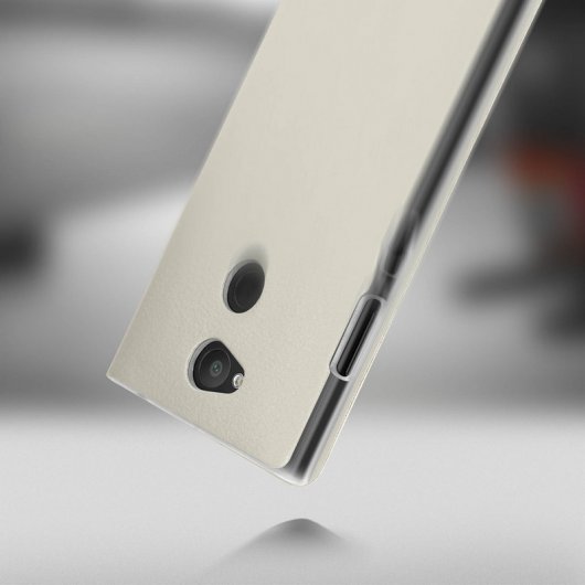 Avizar Funda Flip Book Blanca para Sony Xperia L2