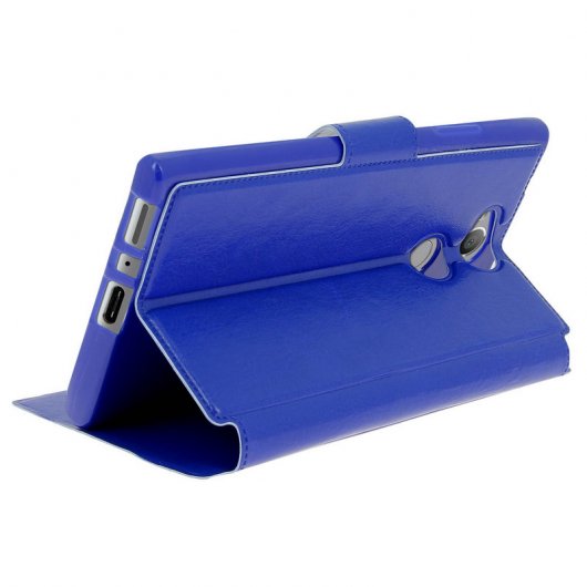 Avizar Funda con Ventana Azul Función Soporte para Sony Xperia L2