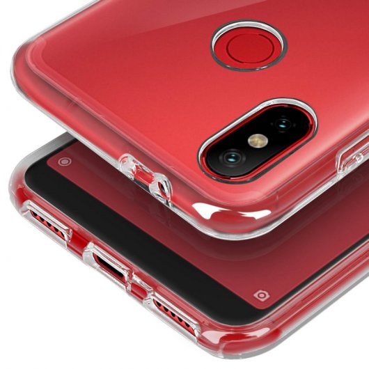 Avizar Funda Doble Transparente para Xiaomi Mi A2