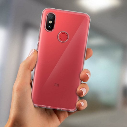 Avizar Funda Doble Transparente para Xiaomi Mi A2