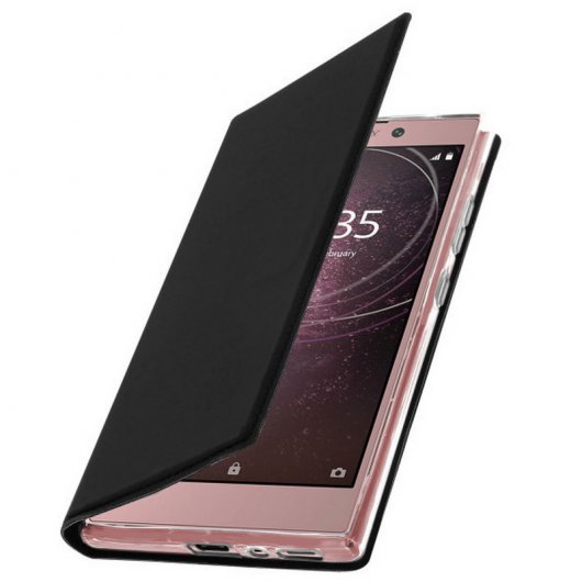 Avizar Funda Libro Negra para Sony Xperia L2