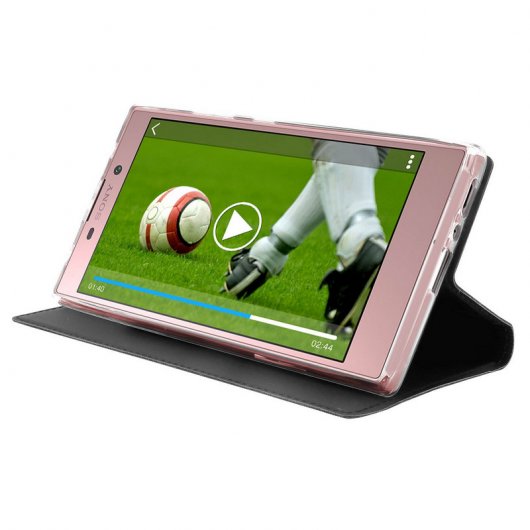 Avizar Funda Libro Negra para Sony Xperia L2