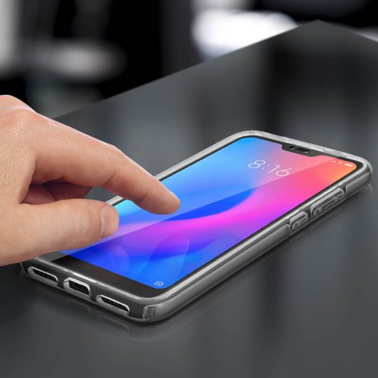 Avizar Capa Dupla Transparente para Xiaomi Mi A2 Lite