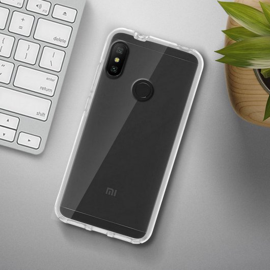 Avizar Capa Dupla Transparente para Xiaomi Mi A2 Lite