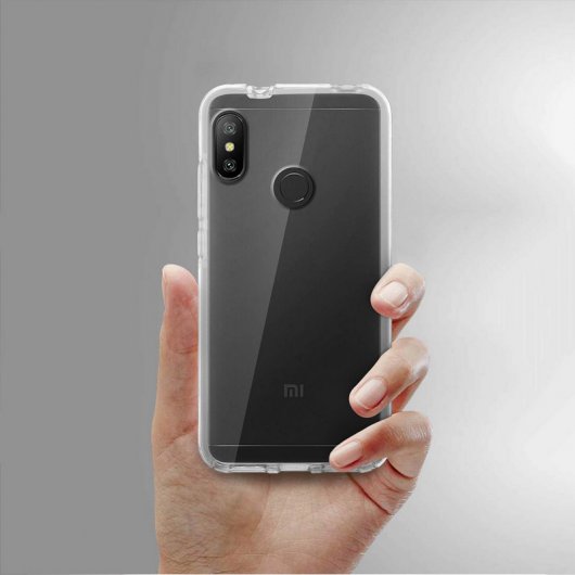 Avizar Capa Dupla Transparente para Xiaomi Mi A2 Lite