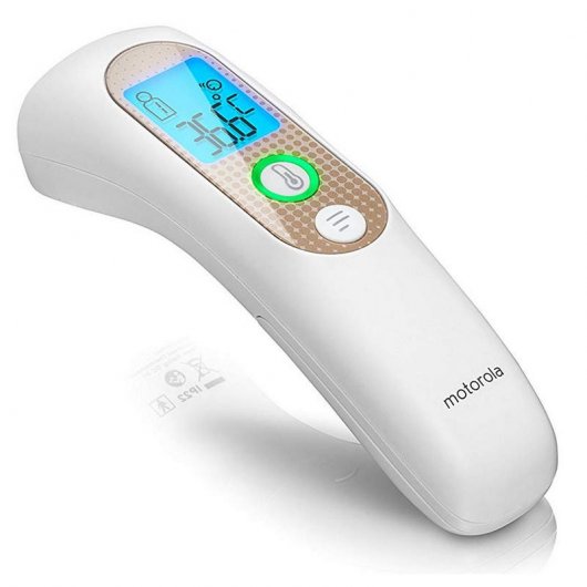 Motorola MBP70SN Termómetro Inteligente de Frente sin Contacto