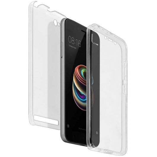 Avizar Funda Doble Transparente para Xiaomi Redmi 5A